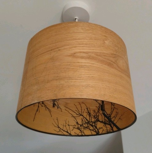 Woodland drum lamp shade - woodland,