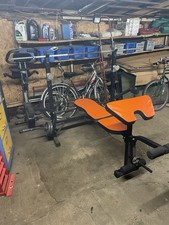 Folding Weights Bench With Leg