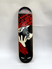 Emily The Strange 'Know Future' Skateboard Deck - Rare 2000's - Unused
