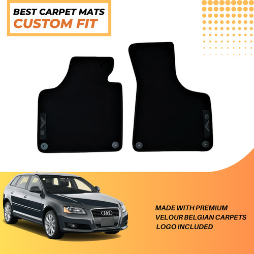 Front two car floor - front, mats