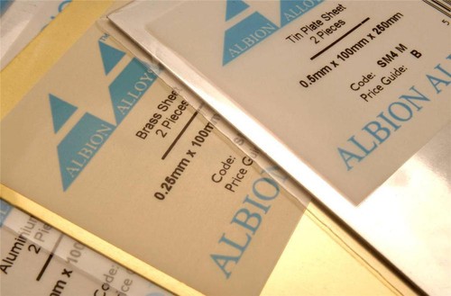 Albion alloys brass sheet - albion,