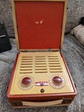 Vintage 1950's  VIDOR   My Lady Margaret De Luxe  Portable Radio