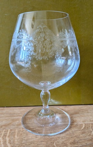 Large vintage etched - large,