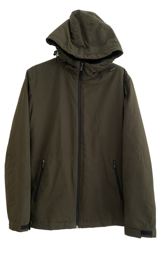 Primark men green hooded - ,