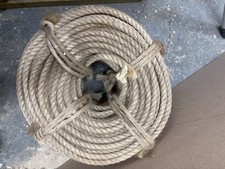 Believe To Be Natural Hemp / Sisal 12mm Rope Weight 22kg So Approx 300m Plus