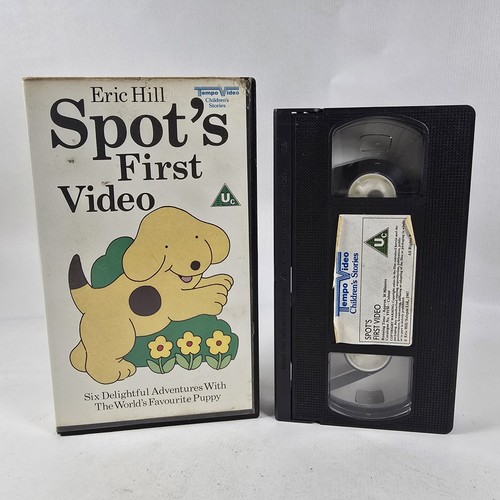 Spot first video vhs - spot's,