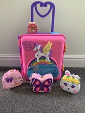 Bundle of Polly Pocket Playsets with Figures and Accessories Preowned 