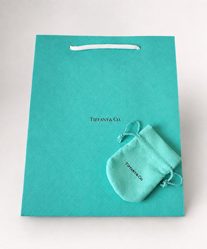 Tiffany packaging drawstring - packaging,