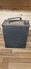 Vintage Petrol Fuel Can 2 Gallon Screw Cap Pratts