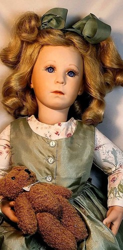 Porcelain doll crystal - , "crystal"