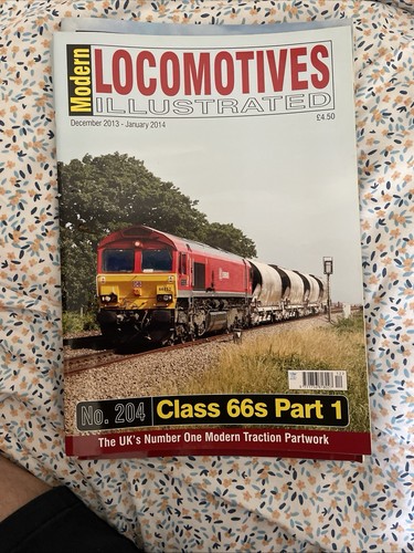 Modern locomotive illustrated - modern,