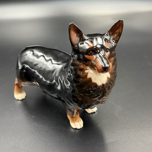 Beswick black brown corgi - beswick, +