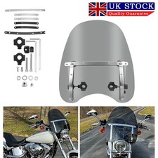 Universal Motorbike Wind Screen Deflector Windscreen Motorcycle Front Windshield