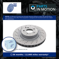2x Brake Discs Pair Vented
