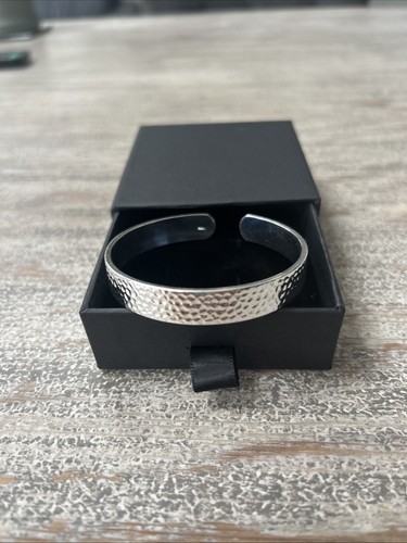 Men heavy silver - men’s, hammered