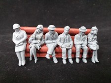 O Gauge 1920's-1940's  Coach Passengers (Unpainted) x 6