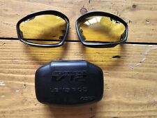 British Army ESS Advancer V12 Goggles SET OF YELLOW LENSES with Pod Used Grade 1