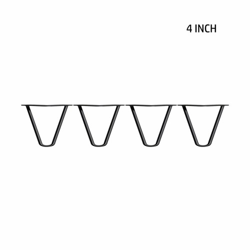 Solid steel hairpin - solid, table