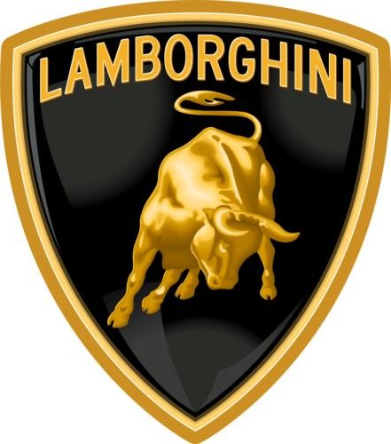 Lamborghini main logo decal - main,