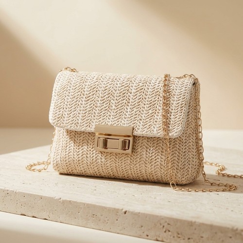 Women striped straw - women's,