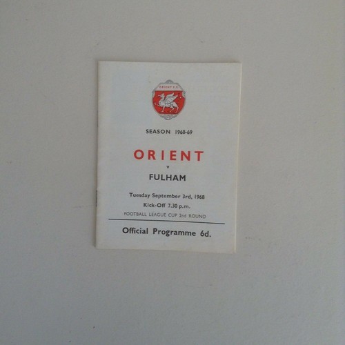 1968 leyton orient v - 1968/69,