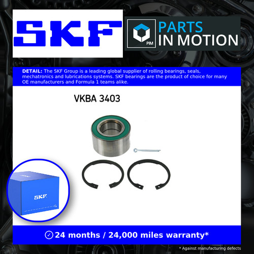 Wheel bearing kit - kit, fits