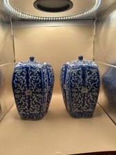 A Stunning Pair of blue and