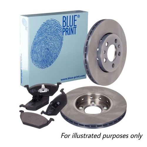 Blue print front brake - blue, discs