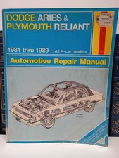 Haynes Repair Manual Dodge