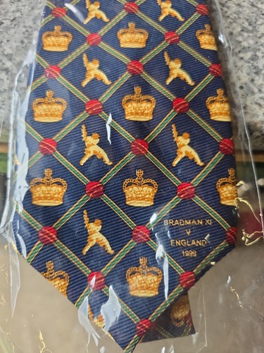 Australian cricket tie bradman - australian,