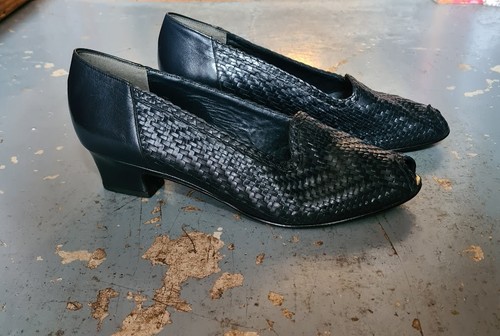 Gabor ladies black woven - black,