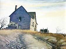 Old Farm House wagon rutted country road