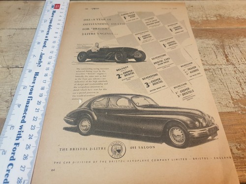 1952 bristol litre 401 - bristol,