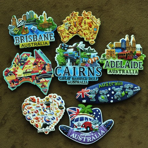Travel australia resin fridge - travel,