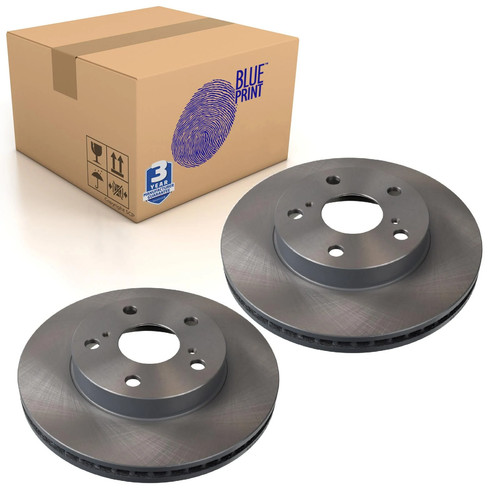 Pair front brake disc fits - pair, of