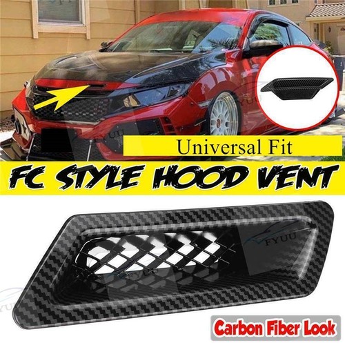 1pc style hood vent front - fc,
