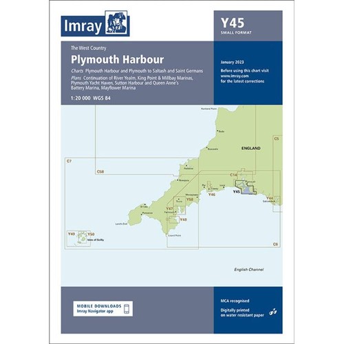 Imray chart y45 plymouth - imray, y45: