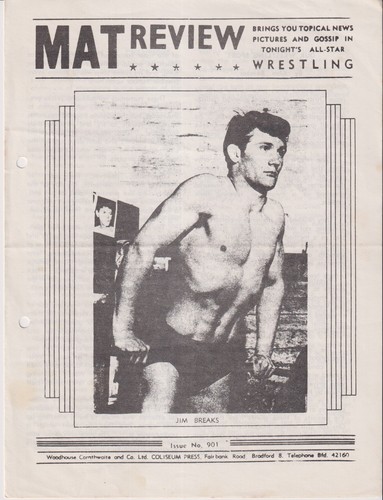 Wrestling review 901 - no.,