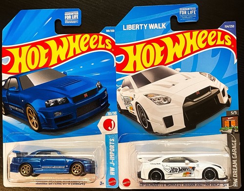Hot wheels nissan skyline - nissan, gt-r