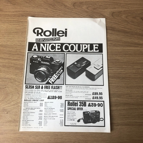 Cams20 magazine advert - advert, 11x8