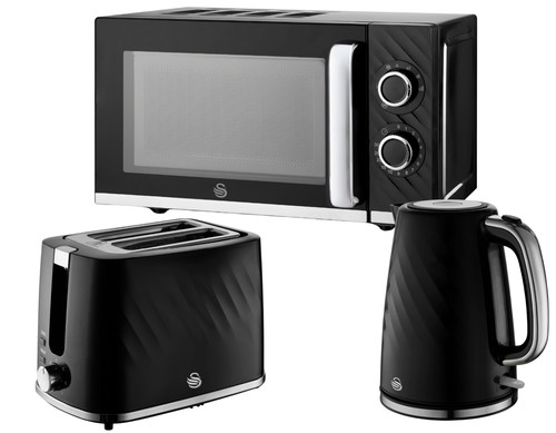 Swan windsor black - swan, kettle