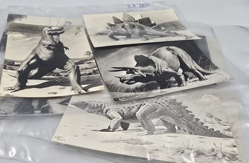 Dinosaur postcards 10 - x,