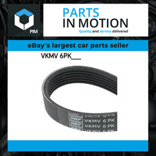 Rib multi drive belt - 6, fits