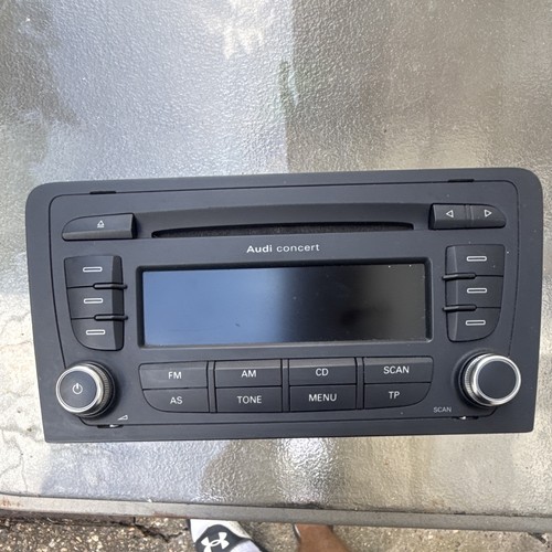 Audi radio stereo head - audi,