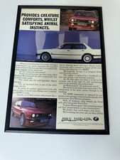 Framed Original BMW Alpina C2