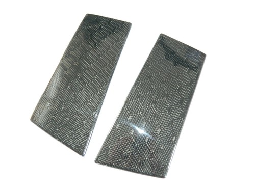 Carbon fiber pillar decor - b,
