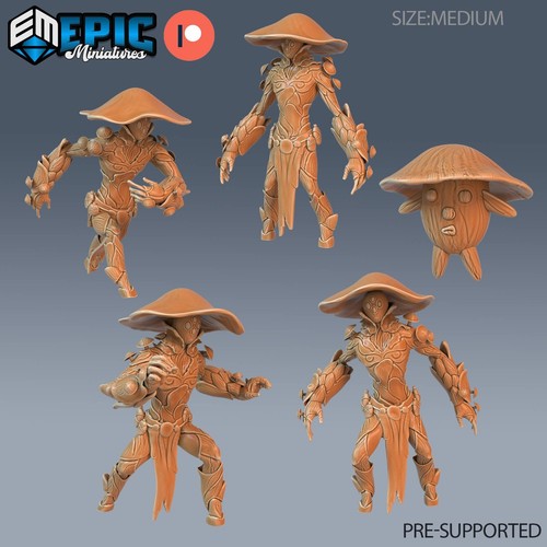 Mushroom folk epic miniatures - folk,