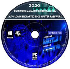 Encrypted Password Key Manager Business Edition Auto Log In For Windows PC CD