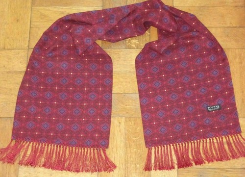Vintage tootal red scarf - tootal,