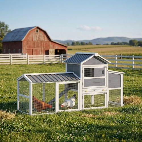 Chicken coop with - with, 80"